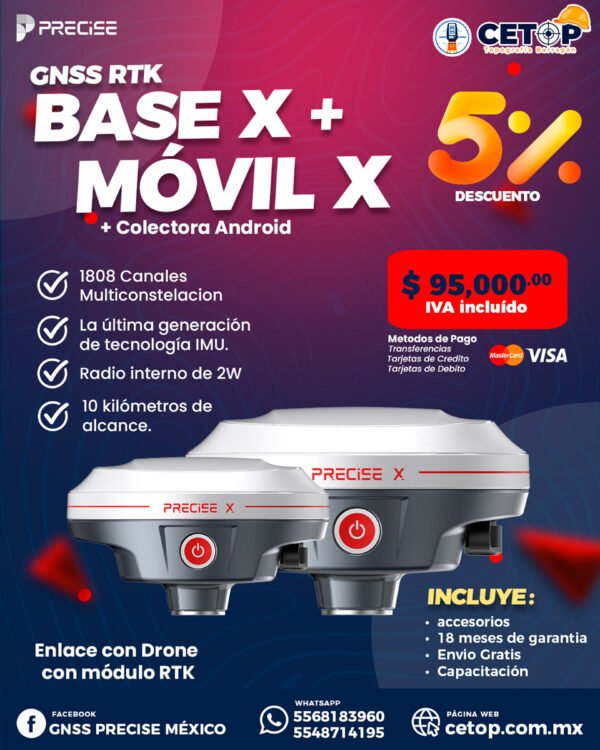 Kit Precise Base X + Móvil X