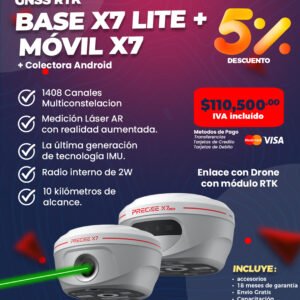 Kit Precise Base X7 LITE + Móvil X7